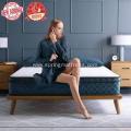 PK19 knitting fabric euro top pocket spring mattress